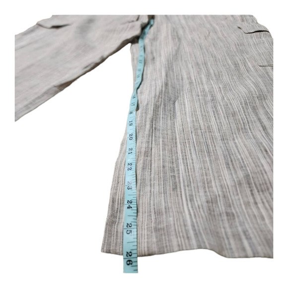 Eskandar Linen lagenlook wide leg pants size 0 6-8 small - Picture 8 of 9